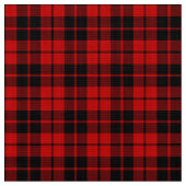 Ettruc District Tartan. Stof (Close Up)