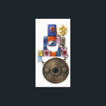 Etude 14: Chronograph. The Keeper of Time. Canvas Afdruk<br><div class="desc">A mystical device designed to track the subtle shifts in temporal dimensions. Combining ancient runes with sacred gemstones,  the Chronograph serves as a key to the layers of reality within the "Point of Assembly" universe. 3D rendered with high precision and mystical atmosphere.</div>