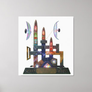 Etude №16 Astral Piloot ver.1 Canvas Afdruk