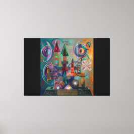 Etude №16 Astral Pilot ver.2 Canvas Afdruk