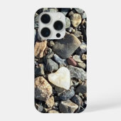 étui iphone 15 coeur de pierre iPhone hoesje (Achterkant)