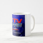 ETV Live 11oz of 15oz Coffee-Mok met achtergrond Koffiemok (Voorkant rechts)