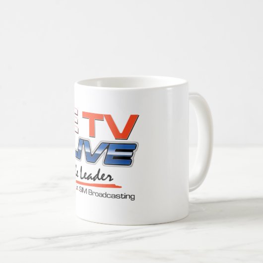 ETV Live Logo Drinkware Koffiemok (Voorkant rechts)