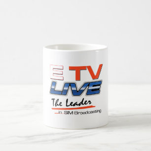 ETV Live Logo Drinkware Koffiemok