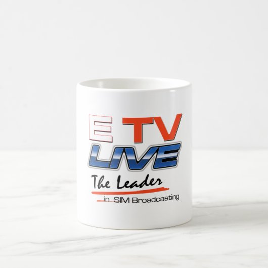ETV Live Logo Drinkware Koffiemok (Center)