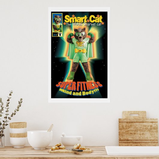 ETV Smart Cat-poster Poster (Keuken)