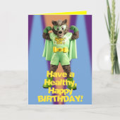 ETV Smart Cat Verjaardag Kaart (Voorkant)