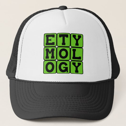 Etymologie, De Studie van Taal Trucker Pet (Voorkant)