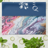 Etz Chaim-boom voor handafwassen met marmereffect Theedoek (Gevouwen)