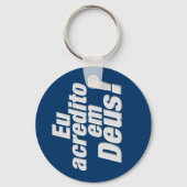 EU ACREDITO EM DEUS SLEUTELHANGER (Voorkant)