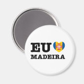 EU AMO MADEIRA MAGNEET (Voorkant / Achterkant)