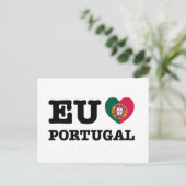 EU Amo Portugal Briefkaart (Staand voorkant)