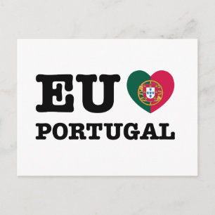 EU Amo Portugal Briefkaart