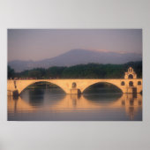 EU, France, Provence, Vaucluse, Avignon. Pont Poster (Voorkant)