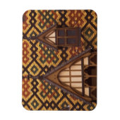 EU, Frankrijk, Bourgogne, Cote d'Or, Beaune. bedru Magneet (Verticaal)