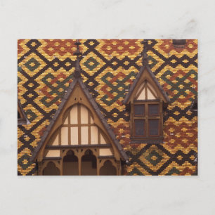 EU, Frankrijk, Bourgondië, Cote d'Or, Beaune. Gete Briefkaart