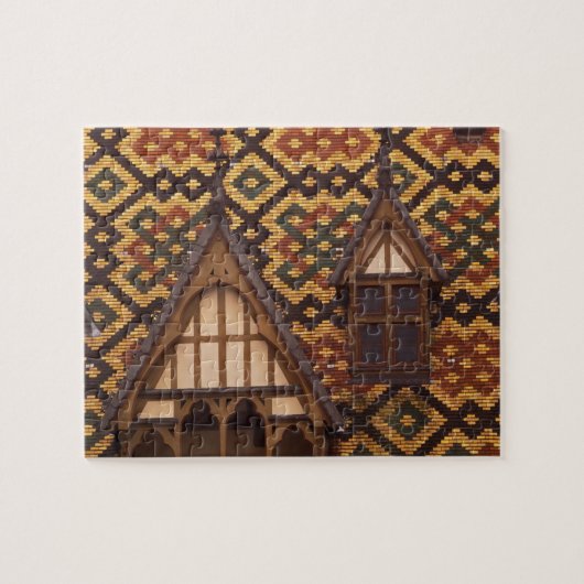 EU, Frankrijk, Bourgondië, Cote d'Or, Beaune. Gete Legpuzzel (Horizontaal)