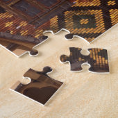 EU, Frankrijk, Bourgondië, Cote d'Or, Beaune. Gete Legpuzzel (Zijkant)