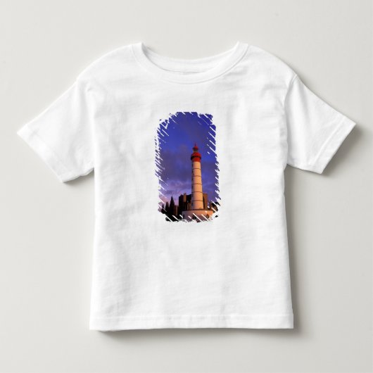 EU, Frankrijk, Bretagne, Finistere, St. Mathieu, Kinder Shirts (Voorkant)