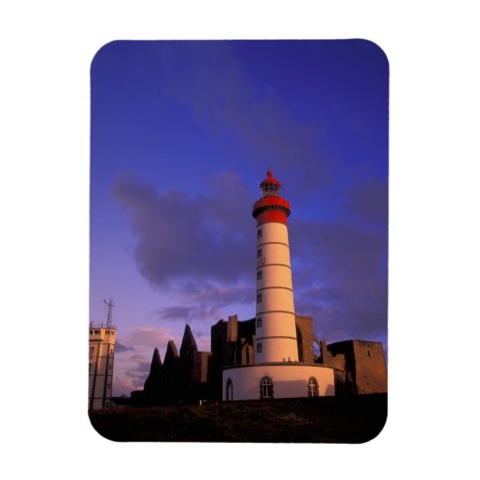 EU, Frankrijk, Bretagne, Finistere, St. Mathieu, Magneet (Verticaal)