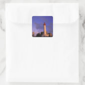 EU, Frankrijk, Bretagne, Finistere, St. Mathieu, Vierkante Sticker (Tas)