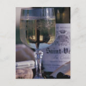 EU, Frankrijk, Chablis, lokale wijn Briefkaart (Voorkant)