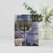 EU, Frankrijk, Chablis, lokale wijn Briefkaart (Staand voorkant)