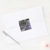EU, Frankrijk, Chablis, lokale wijn Vierkante Sticker (Envelop)