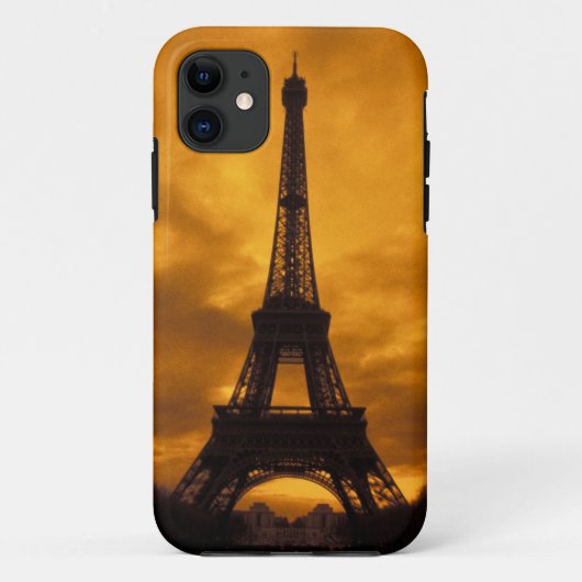 EU, Frankrijk, Parijs. Eiffeltoren. Case-Mate iPhone Case (Achterkant)
