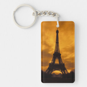EU, Frankrijk, Parijs. Eiffeltoren. Sleutelhanger