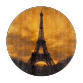 EU, Frankrijk, Parijs.  Eiffeltoren. Snijplank (Voorkant)