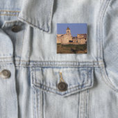 EU, Frankrijk, Provence, Aix Regio Vierkante Button 5,1 Cm (In situ)