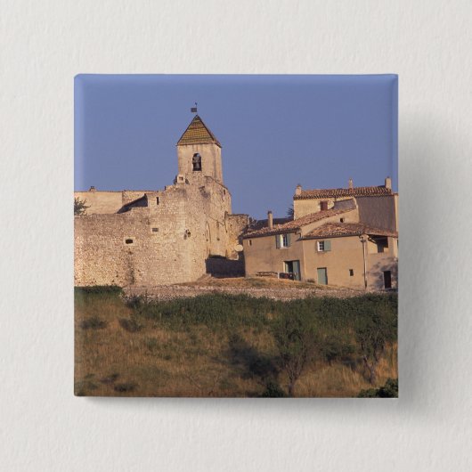 EU, Frankrijk, Provence, Aix Regio Vierkante Button 5,1 Cm (Voorkant)