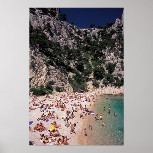 EU, Frankrijk, Provence, Bouches, du, Rhone, 3 Poster (Voorkant)