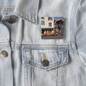 EU, Frankrijk, Provence, Bouches-du-Rhone, Arles. Vierkante Button 5,1 Cm (In situ)