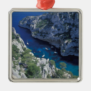 EU, Frankrijk, Provence, Franse Rivièra Kust, 2 Metalen Ornament