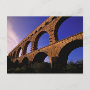 EU, Frankrijk, Provence, Gard, Pont du Gard. 3 Briefkaart
