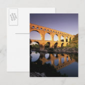 EU, Frankrijk, Provence, Gard, Pont du Gard. Briefkaart (Voorkant / Achterkant)