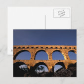 EU, Frankrijk, Provence, Gard, Pont du Gard. Romei Briefkaart (Voorkant / Achterkant)