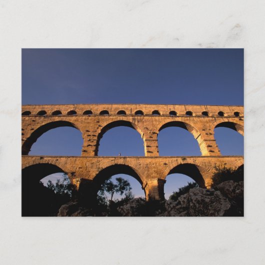 EU, Frankrijk, Provence, Gard, Pont du Gard. Romei Briefkaart (Voorkant)