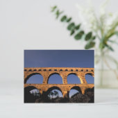 EU, Frankrijk, Provence, Gard, Pont du Gard. Romei Briefkaart (Staand voorkant)