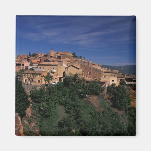 EU, Frankrijk, Provence, Vaucluse, Roussillon. 4 Magneet (Voorkant)