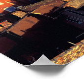 EU, Frankrijk, Provence, Vaucluse, Roussillon. Poster (Hoek)