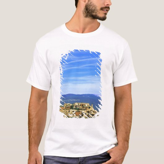 EU, Frankrijk, Provence, Vaucluse, Roussillon. T-shirt (Voorkant)