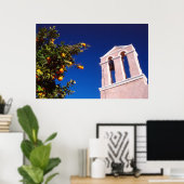 EU, Griekenland. Grieks-orthodoxe kerk Poster (Thuiskantoor)