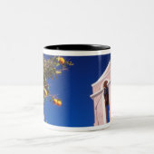 EU, Griekenland. Grieks-orthodoxe kerk Tweekleurige Koffiemok (Center)