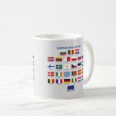 EU - landen Koffie - Mok (Voorkant rechts)