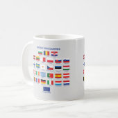 EU - landen Koffie - Mok (Voorkant links)