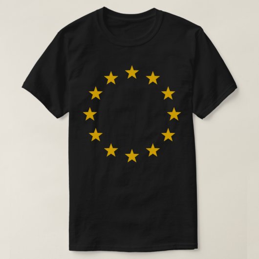 EU-logo EU-symbool T-shirt (Design voorkant)