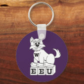 EU PAARSE SLEUTELHANGER (Voorkant)